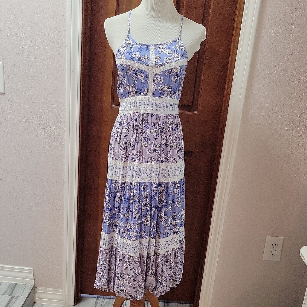Jessica Simpson Floral Rayon Dress